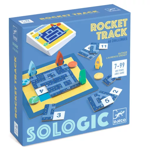 Logikai játék: Útkereső (Track Puzzle) Djeco