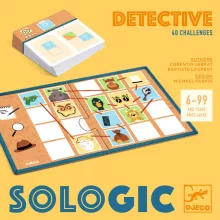 Logikai játék: Nyomkövető (Detective) Djeco