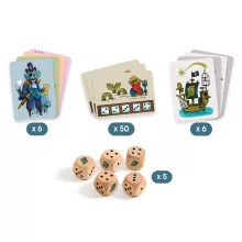 Társasjáték: Kalóz kockázat (Pirates 'n' Dice) Djeco