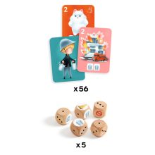 Társasjáték: Állati kockázat (Pets Rescue) Djeco