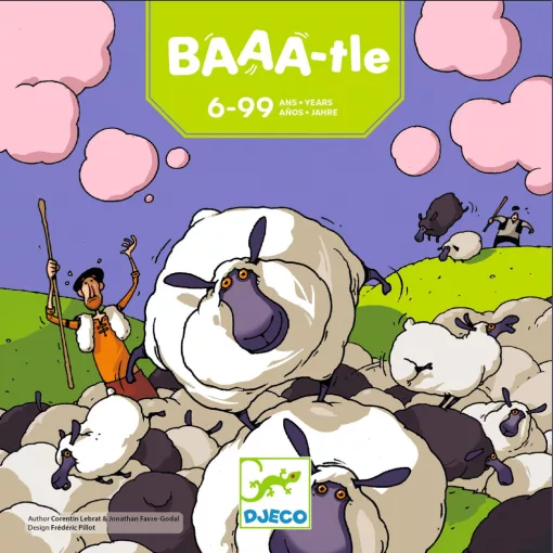 Társasjáték: Leg-előreee! (Baaa-tle) Djeco