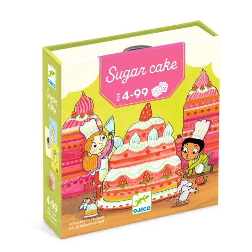 Társasjáték: Kockacukor (Sugarcake) Djeco