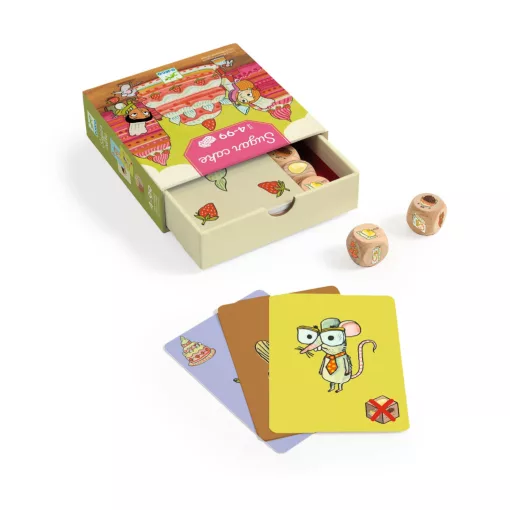 Társasjáték: Kockacukor (Sugarcake) Djeco