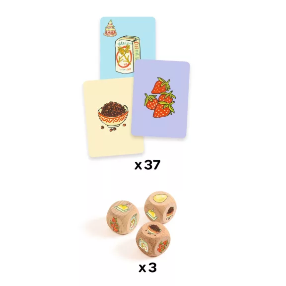 Társasjáték: Kockacukor (Sugarcake) Djeco