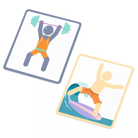 Fejlesztő játék: Mozdulatok (Bodymove) Djeco
