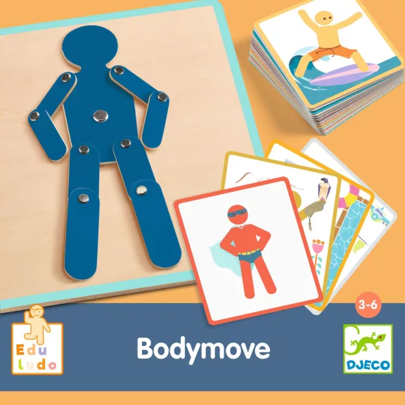 Fejlesztő játék: Mozdulatok (Bodymove) Djeco