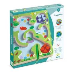   Íráselőkészítő, szortírozó: Mágneses labirintus (FrogyMaze) Djeco