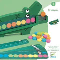 Memóriajáték: Színre-szín kroki (Crococroc) Djeco