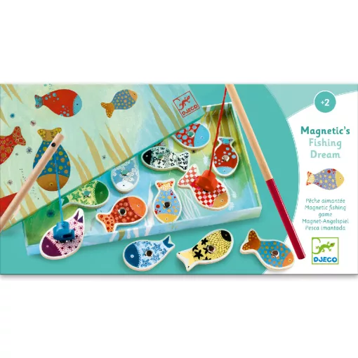 Horgász játék: Bűbájos horgászat (Enchanted fishing) Djeco