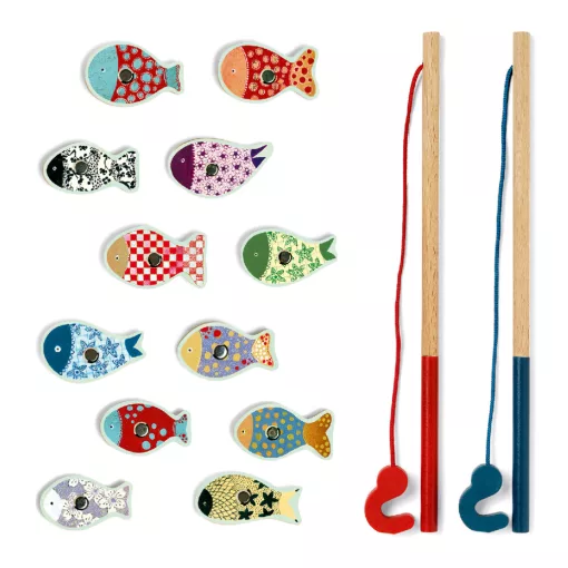 Horgász játék: Bűbájos horgászat (Enchanted fishing) Djeco