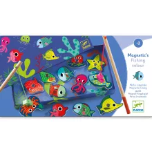 Horgász játék: Színes horgászat (Coloured fishing) Djeco
