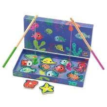 Horgász játék: Színes horgászat (Coloured fishing) Djeco