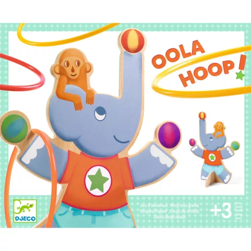 Célba dobó játék: Hullahopp (Oola Hoop) Djeco