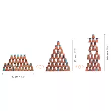 Célba dobó játék: Épít-rombol (Castle Rock) Djeco