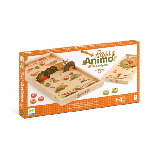 Ügyességi fajáték: 2 korongjáték (Pass Animo) Djeco