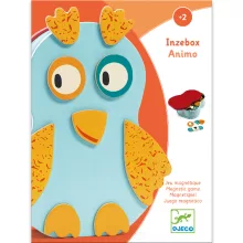 Mágneses képkirakó: Állatkák (Animo) Djeco