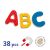 Mágneses betűkészlet: Nagybetűk (38 fancy letters) Djeco
