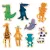 Mágneses képkirakó: Vicces állatok (Crazy animals) Djeco