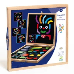   Mágneses képkirakó: Geometriai formák (Geocharacter) Djeco