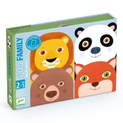   Kártyajáték: Pártaláló – Szüli (Little Family) Djeco