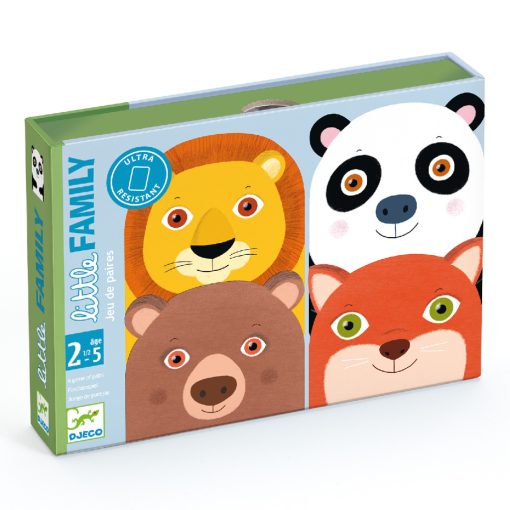 Kártyajáték: Pártaláló – Szüli (Little Family) Djeco