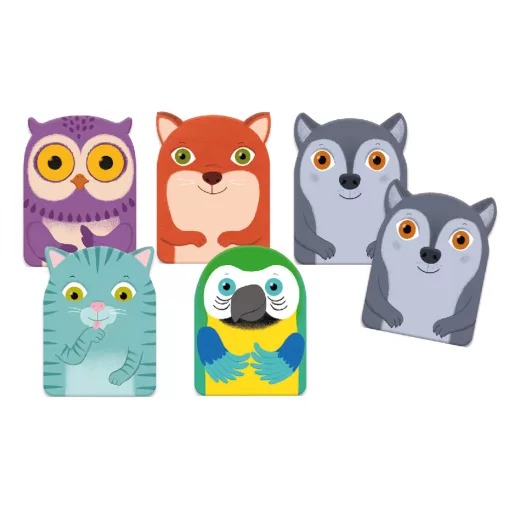 Kártyajáték: Pártaláló – Szüli (Little Family) Djeco