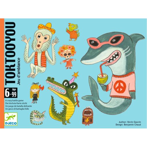 Kártyajáték: HANG-mérő (Toktooyou) Djeco