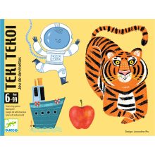 Kártyajáték: Ki vagyok én? (Téki-Tékoi) Djeco