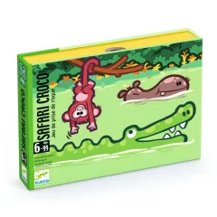 Kártyajáték: Krokodil safari (Safari Croco) Djeco
