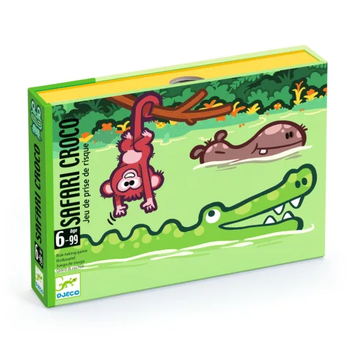 Kártyajáték: Krokodil safari (Safari Croco) Djeco