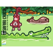 Kártyajáték: Krokodil safari (Safari Croco) Djeco