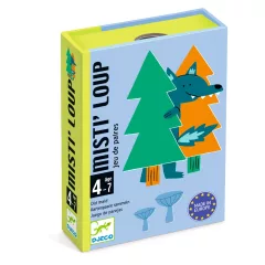 Kártyajáték: Hol a párja? (Misti'Loup) Djeco