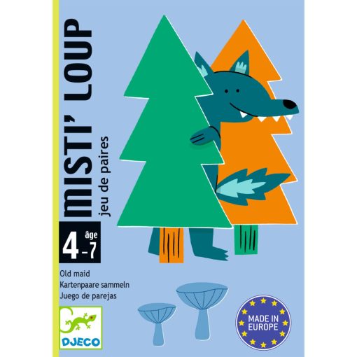 Kártyajáték: Hol a párja? (Misti'Loup) Djeco