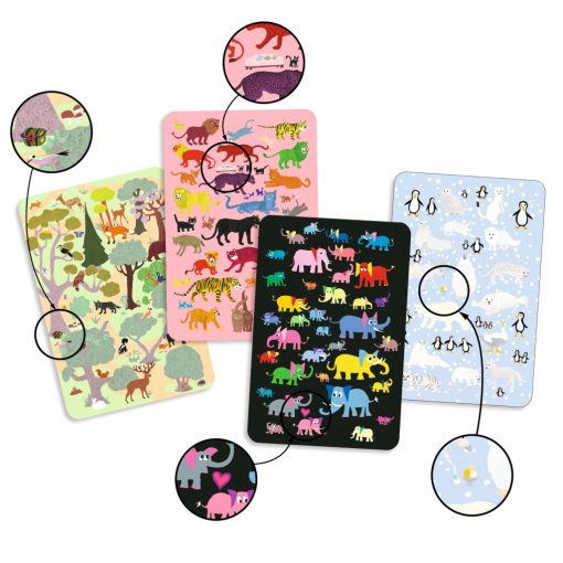 Kártyajáték: Rejtőzködő (Myster animo) Djeco