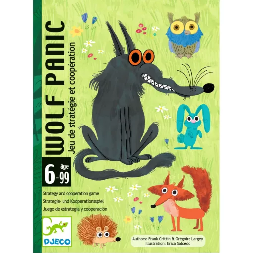Kártyajáték: Farkaspánik (WolfPanic) Djeco