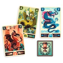Kártyajáték: Sárkányharc (Dragon deck) Djeco