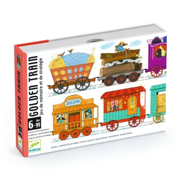 Kártyajáték: Arany vonat (Golden Train) Djeco