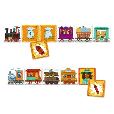 Kártyajáték: Arany vonat (Golden Train) Djeco