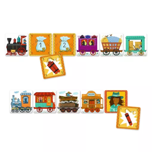 Kártyajáték: Arany vonat (Golden Train) Djeco