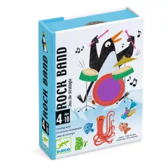 Kártyajáték: Rock Banda (Rock Band) Djeco