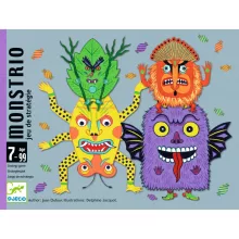 Kártyajáték: Szörnytrió (Monstrio) Djeco