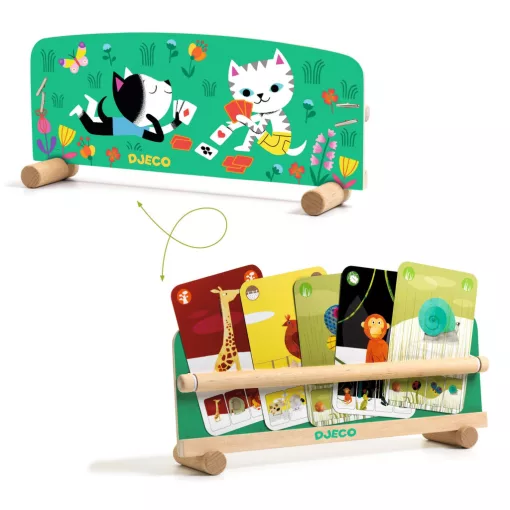 Asztali kártyatartó (Table card holder) Djeco