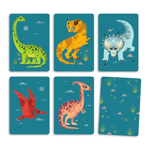 Kártyajáték: Dínók nyomában (Dino Draft) Djeco
