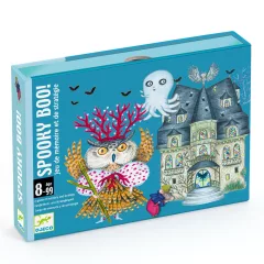 Kártyajáték: Borzongós (Spooky Boo!) Djeco