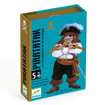 Kártyajáték: Kalóz csata (Piratatak) Djeco