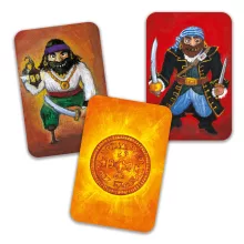 Kártyajáték: Kalóz csata (Piratatak) Djeco