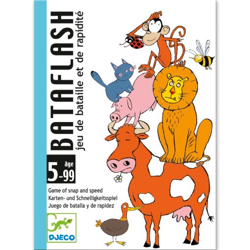 Kártyajáték: Gyors kapcsoló (Bataflash) Djeco