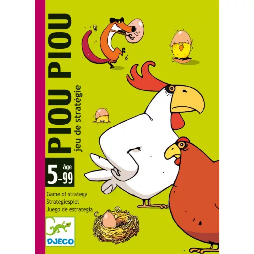 Kártyajáték: Csip-csip (Piou Piou) Djeco