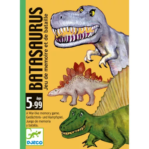 Kártyajáték: Dinók csatája (Batasaurus) Djeco