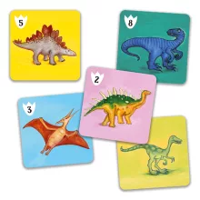 Kártyajáték: Dinók csatája (Batasaurus) Djeco